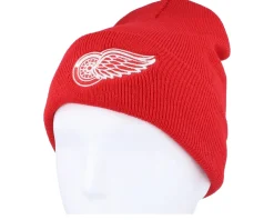 Detroit Red Wings Terrain Knit Solid Red Cuff - American Needle