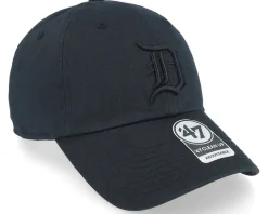 Detroit Tigers Clean Up Black Adjustable - 47 Brand