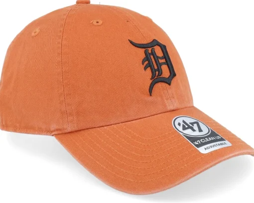 Detroit Tigers Clean Up Clay Dad Cap - 47 Brand