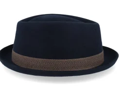 Diamond Woolfelt Midnight Blue Pork Pie - Stetson