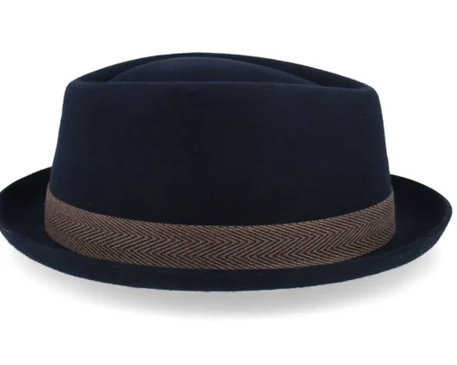 Diamond Woolfelt Midnight Blue Pork Pie - Stetson