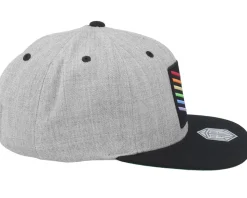 Dice Storm Patch Heather Grey/Black Snapback