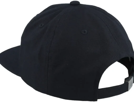 Diffuse Black Strapback - Fox