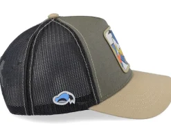 Disney Donald Duck Olive/Beige/Black Trucker - Capslab