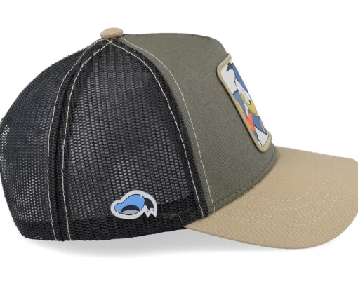 Disney Donald Duck Olive/Beige/Black Trucker - Capslab