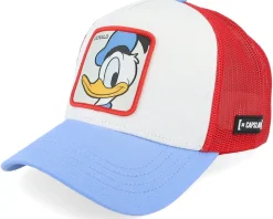 Disney Donald Duck White/Blue/Red Trucker - Capslab