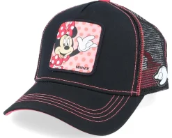 Disney Minnie Mouse Black/Pink Trucker - Capslab