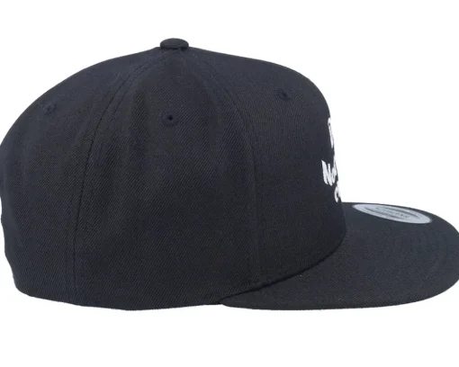 Do Nothing Club Black Snapback - Iconic