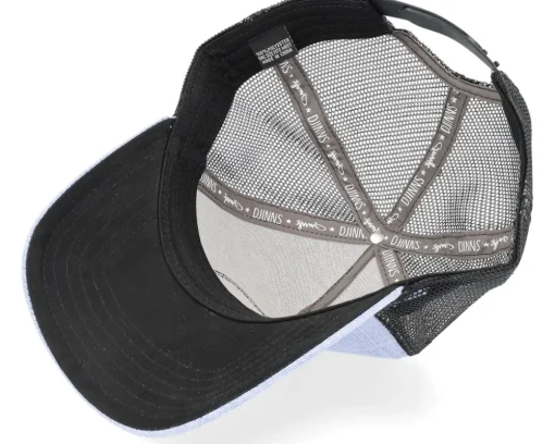 Do Nothing Club Ox-Diamond Blue/Black Trucker - Djinns