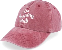 Do Nothing Club Washed Black Dad Cap - Iconic