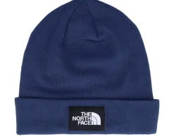 Dock Worker Recycled Beanie Shady Blue Cuff - The North Face