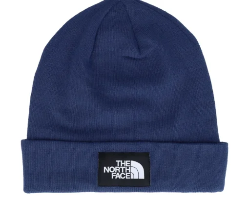 Dock Worker Recycled Beanie Shady Blue Cuff - The North Face