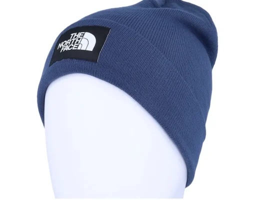Dock Worker Recycled Beanie Shady Blue Cuff - The North Face