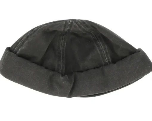 Docker Co/Pe Black Short Beanie - Stetson