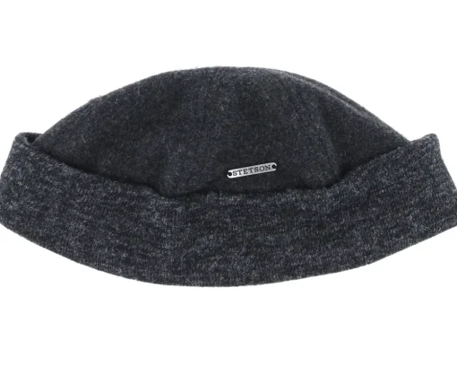 Docker Wool/Cashmere Short Beanie - Stetson