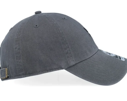 Dog Base Runner Icon 47 Clean Up Charcoal Dad Cap - 47 Brand