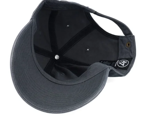 Dog Base Runner Icon 47 Clean Up Charcoal Dad Cap - 47 Brand