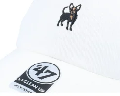 Dog-base Runner Icon 47 Clean Up White Dad Cap - 47 Brand