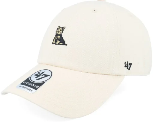 Dog-base Runner Icon 47 Clean Up White Dad Cap - 47 Brand