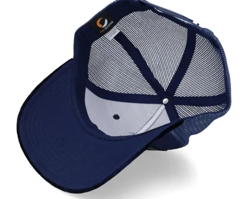 Dogs Velvet Navy A-frame Trucker - Calza Pennello