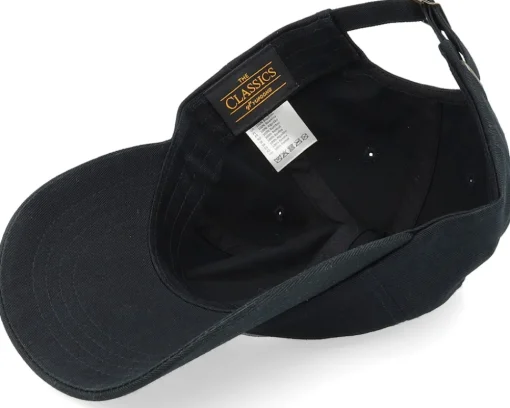 Dolphin On Waves Patch Black Dad Cap - Abducted