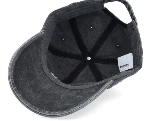 Don’t Fucking Panic Washed Black Dad Cap - Iconic