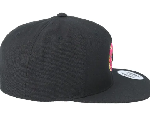 Donut Time Black Snapback - BOOM
