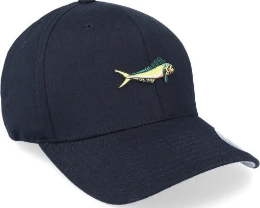 Dorado Mahi Mahi Fish Black Flexfit - Skillfish