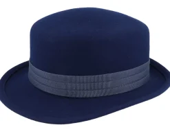 Dorle Wool Soft Ink Bowler - Mayser
