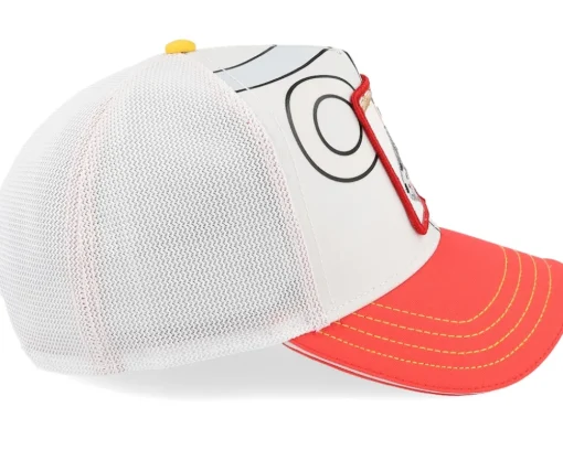 Double Or Nothing Good Times White/Red A-Frame Trucker - Goorin Bros.