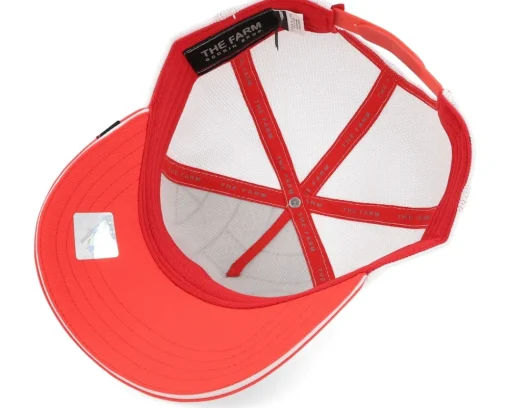 Double Or Nothing Good Times White/Red A-Frame Trucker - Goorin Bros.