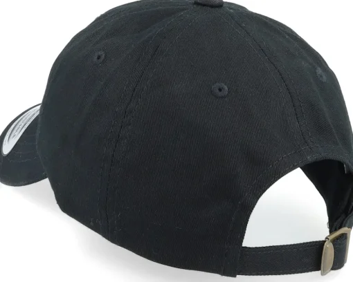 Doughnut In Coffe Cup Patch Black Dad Cap - Abducted