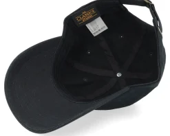 Doughnut In Coffe Cup Patch Black Dad Cap - Abducted