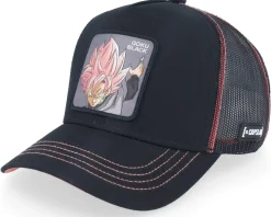 Dragon Ball Black Black Trucker - Capslab