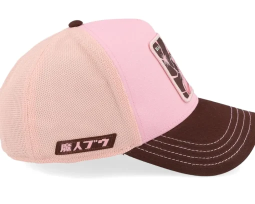 Dragon Ball Buu Premium Pink/Brown A-Frame Trucker - Capslab
