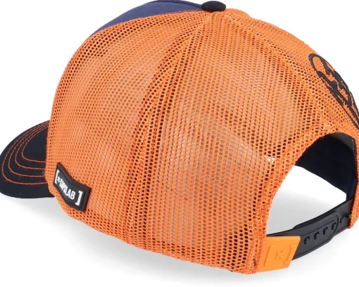 Dragon Ball Goku Orange/Blue/Black A-Frame Trucker - Capslab
