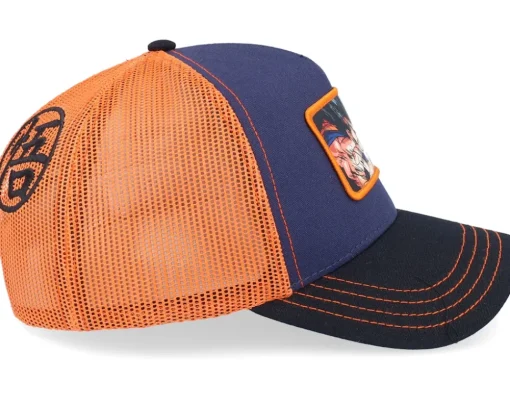 Dragon Ball Goku Orange/Blue/Black A-Frame Trucker - Capslab