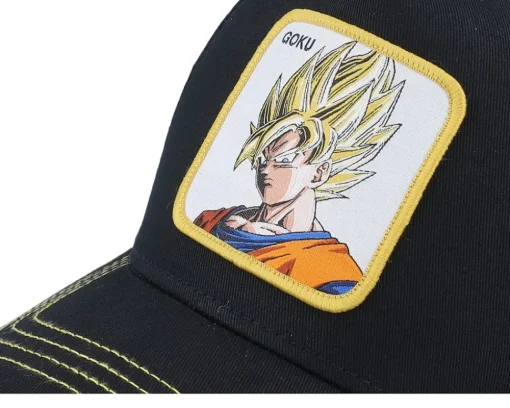 Dragon Ball Goku Super Saiyan Black/Black/Yellow Adjustable - Capslab