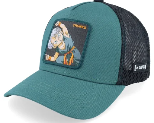 Dragon Ball Trunks Petrol/Black Trucker - Capslab