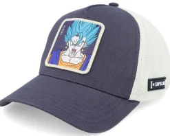 Dragon Ball Vegito White/Grey A-Frame Trucker - Capslab
