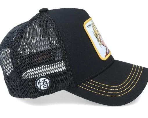 Dragon Ball Z Goku 4 Black Trucker - Capslab