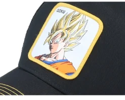 Dragon Ball Z Goku 4 Black Trucker - Capslab