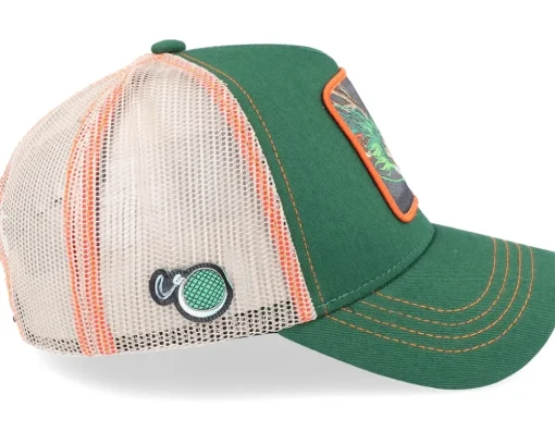 Dragon Ball Z Shenron Green/Beige Trucker - Capslab