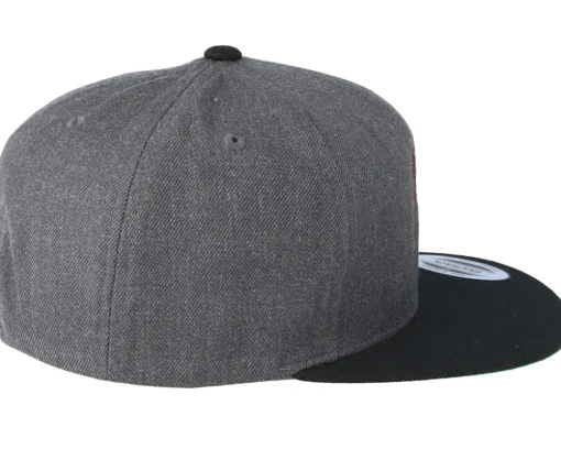 Dragon Heather Charcoal/Black Snapback - Tattoo Collective