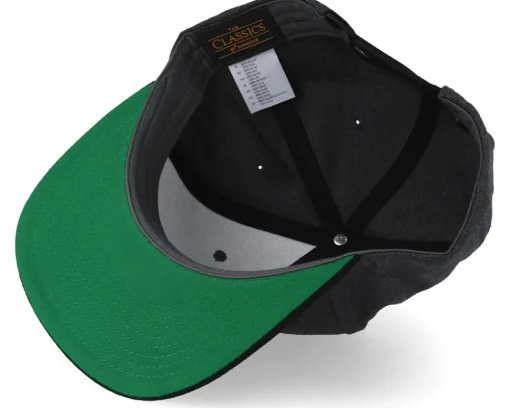 Dragon Heather Charcoal/Black Snapback - Tattoo Collective