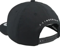 Drive Cap Black Snapback - J.Lindeberg