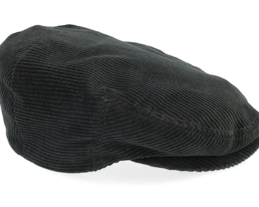 Driver Cap Corduroy Dark Green Flatcap - Lierys