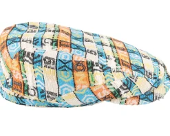 Driver Cap Jacquard Multicolor Flat Cap - Stetson