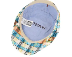 Driver Cap Jacquard Multicolor Flat Cap - Stetson