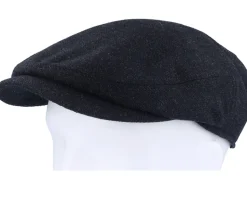 Driver Virgin Wool/Cashmere Anthracit Flat Cap - Stetson